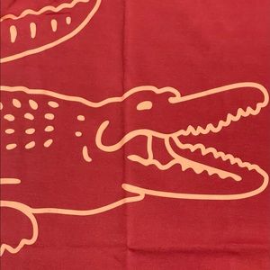 Lacoste croc beach short sleeve polo shirt